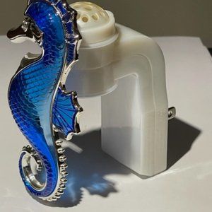 WALLFLOWERS FRAGRANCE PLUG IN NIGHTLIGHT NEW ~BLUE SEAHORSE~ USED
